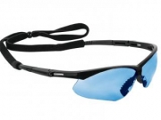 Защитные очки  спортивного стиля. Голубой