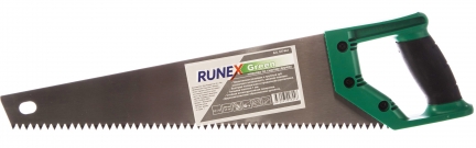 Ножовка по сырой древесине 400мм прямой крупный зуб, 3,5 з/д, 2-компан. рук. 