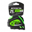 Рулетка Effecta Fort  7,5м/25 мм, магнит, автостоп, лента -2стор шкала- нейлон