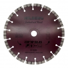 Диск алмазный отрезной TURBO SEGMENT Industrial Hard 230x10*22.23мм