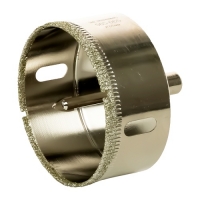 Коронка алмазная с центр. сверлом по керамограниту и керамике 110мм