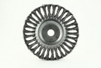 Щетка дисковая с витой проволокой RB-180 KA