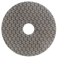 Алмазный гибкий шлифовальный гальванический круг d100 № 200 (сухая шлифовка)