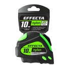 Рулетка Effecta Fort 10м/25 мм, магнит, автостоп, лента -2стор шкала- нейлон