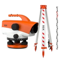 Комплект оптический нивелир RGK C-32 + RGK S6-N + AMO S3