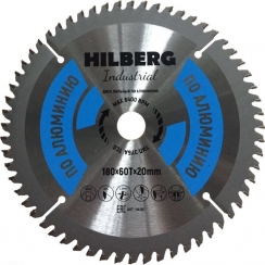 Диск пильный Hilberg Industrial Алюминий 180x60Т*20мм