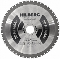 Диск пильный Hilberg Industrial Металл 210x30*48Т