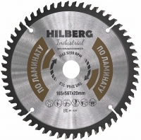 Диск пильный Hilberg Industrial Ламинат 165x56Т*20мм