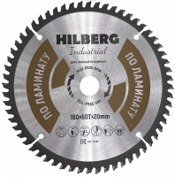Диск пильный Hilberg Industrial Ламинат 180x60Т*20мм