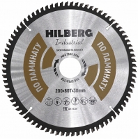 Диск пильный Hilberg Industrial Ламинат 200x80Т*30мм 