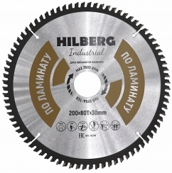Диск пильный Hilberg Industrial Ламинат 200x80Т*30мм 