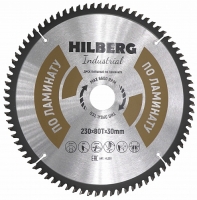 Диск пильный Hilberg Industrial Ламинат 230x80Т*30мм 