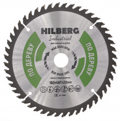 Диск пильный Hilberg Indastrial Дерево 160x48Т*20мм
