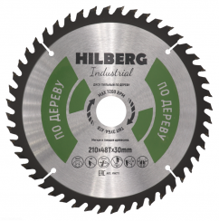 Диск пильный Hilberg Indastrial Дерево 210x48Т*30мм