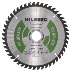Диск пильный Hilberg Indastrial Дерево 216x48Т*30мм