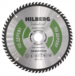 Диск пильный Hilberg Indastrial Дерево 250x64Т*30мм
