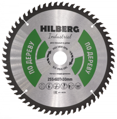 Диск пильный Hilberg Indastrial Дерево 255x60Т*30мм