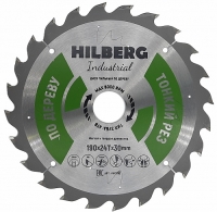 Диск пильный Hilberg Industrial Дерево Тонкий Рез 190x1,6x24Т*30мм
