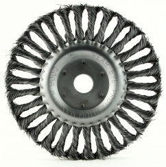 Дисковая щетка с витой проволокой RB-125 KA