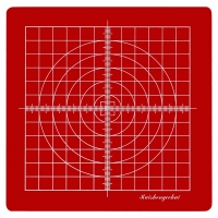RGK PLT-15R, палетка для ПВП, 15*15 см, красная