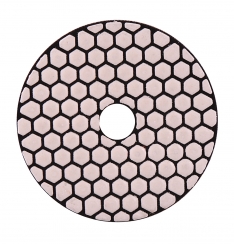 Алмазный гибкий шлифовальный круг "Черепашка" d100 №500 (сухая шлифовка)
