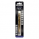 Сверло по металлу 10.5*133(87)мм Hilberg Cobalt 5% TOP