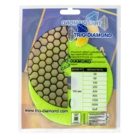 Алмазный гибкий шлифовальный круг "Черепашка" NEW LINE 100 №  30 (сухая шлифовка)