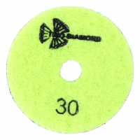 Алмазный гибкий шлифовальный круг "Черепашка" 50мм №  30 (сухая шлифовка)