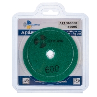 Алмазный гибкий шлифовальный круг "Черепашка" d100 № 600 (сухая шлифовка)