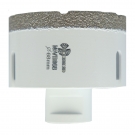 Коронка алмазная по керамограниту 68мм, М14, Vacuum Brazed	