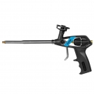 Пистолет для монтажной пены усиленный, тефлоновое покрытие иглы и кольца-адаптера 