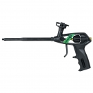 Пистолет для монтажной пены усиленный, тефлоновое покрытие иглы и кольца-адаптера 