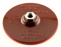 Диск опорный для кругов на липучке 125мм винт М14 Omega+шпиндель